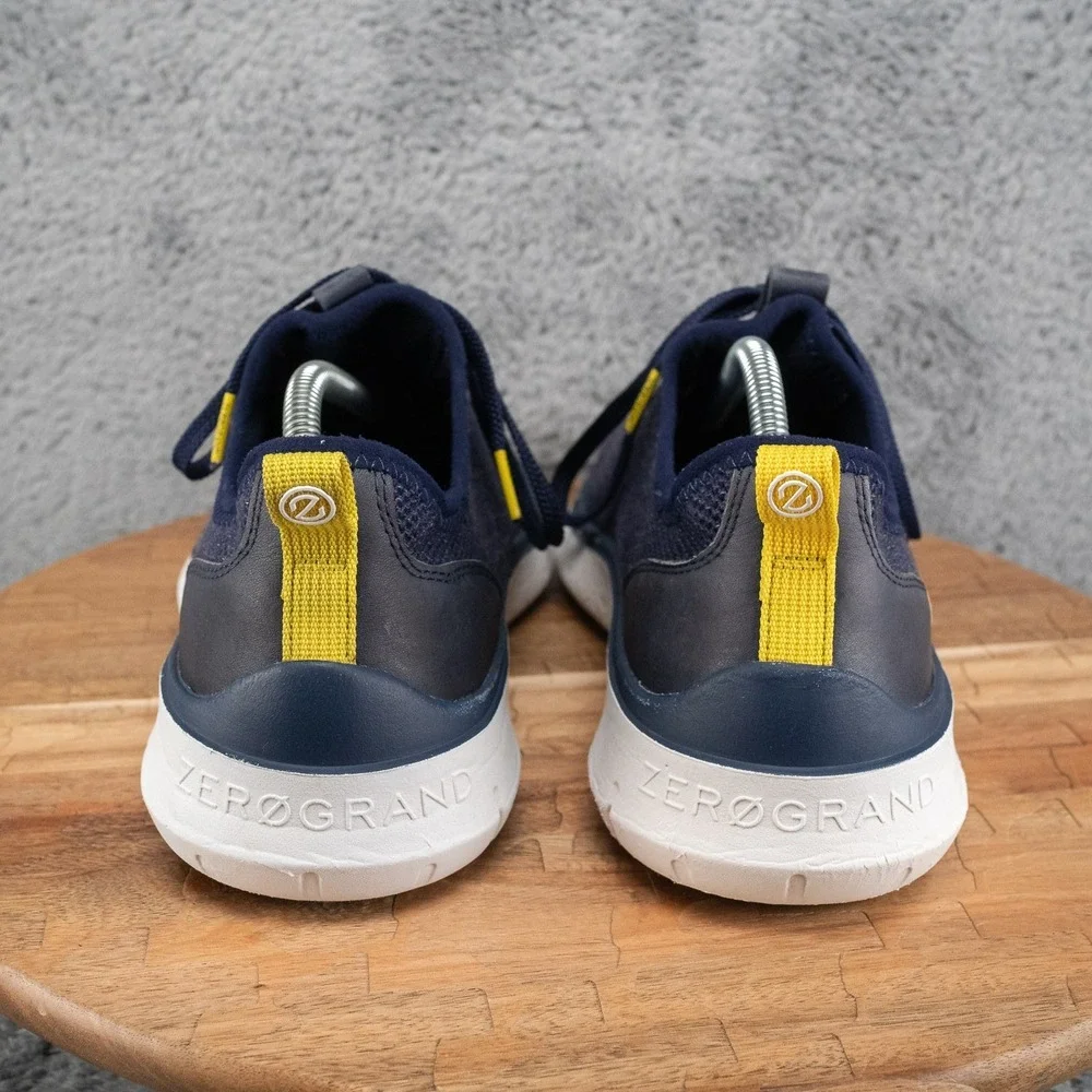 Cole Haan Men's Generation ZeroGrand Oxford Marine Blue Sneakers Size 10.5